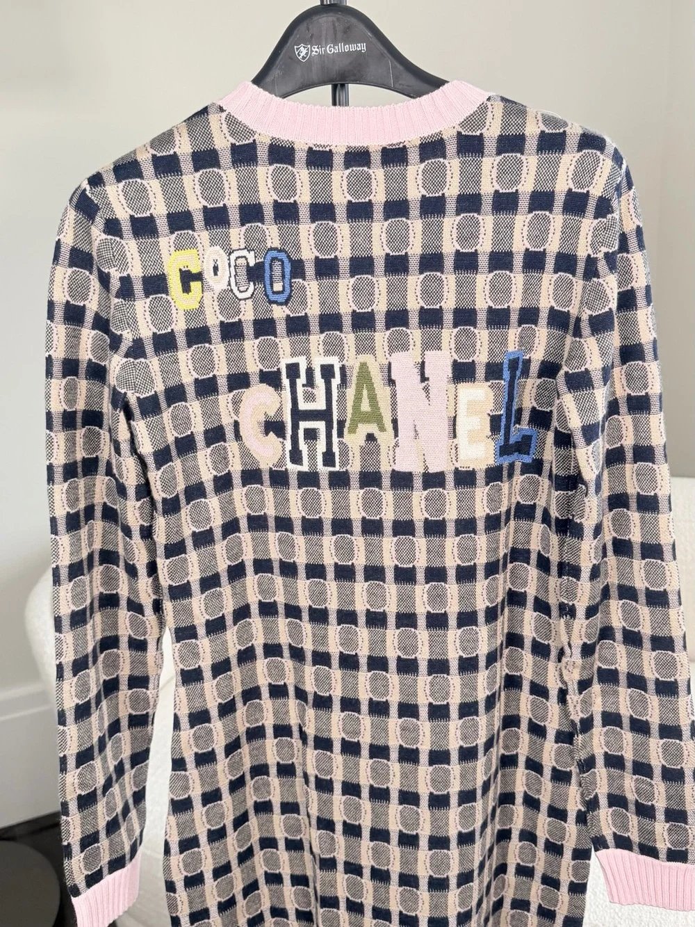CHANEL Cashmere Shift Dress – 21B Collection (Pre-Fall 2021)